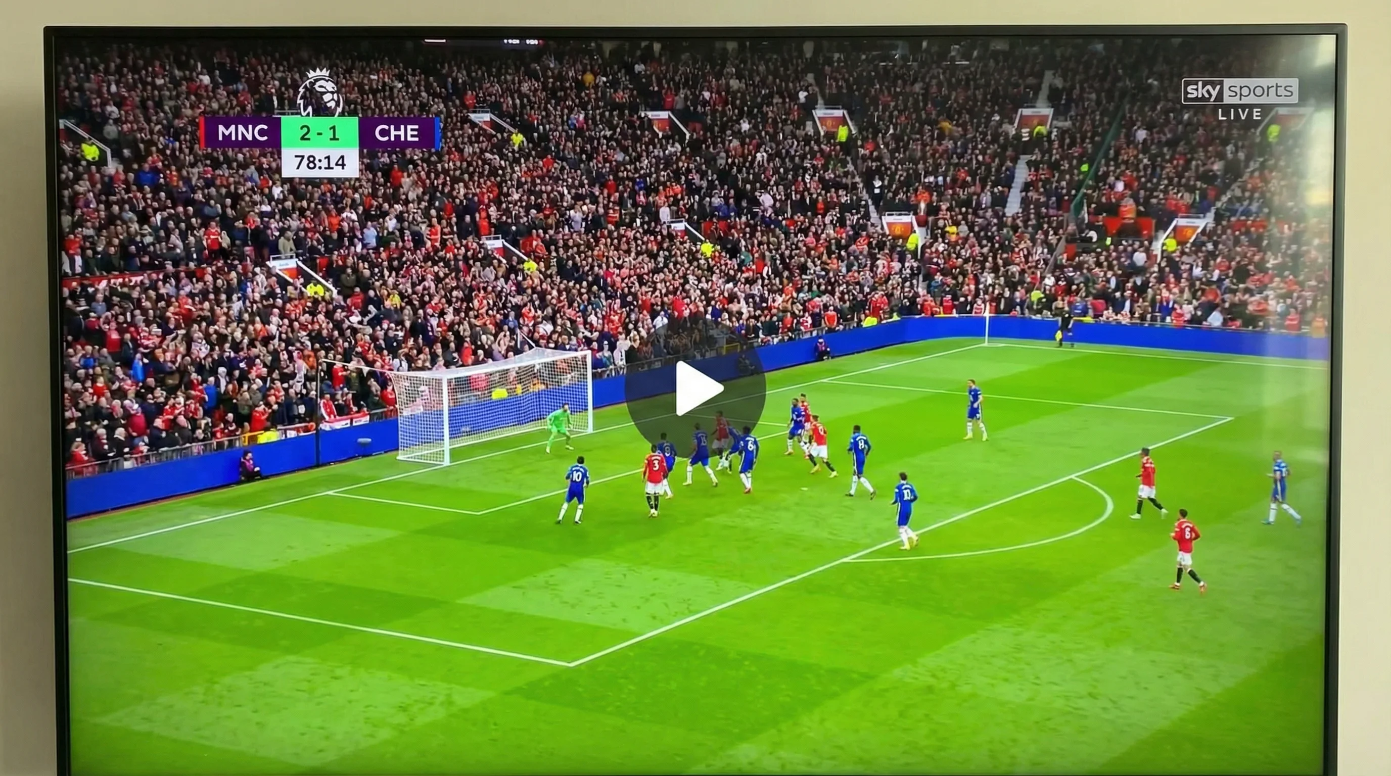 英超足球比赛实时直播画面截图